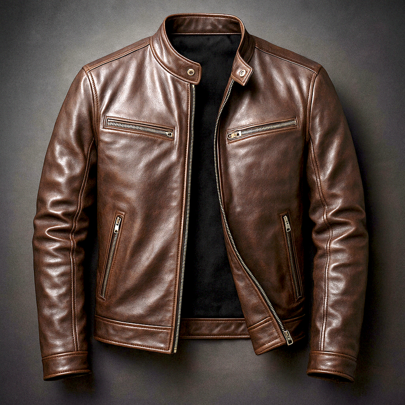 Guido | Giacca Vegan Leather Vintage