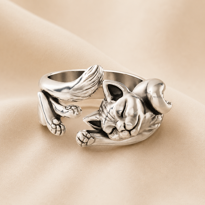 Anello Gatto Sereno