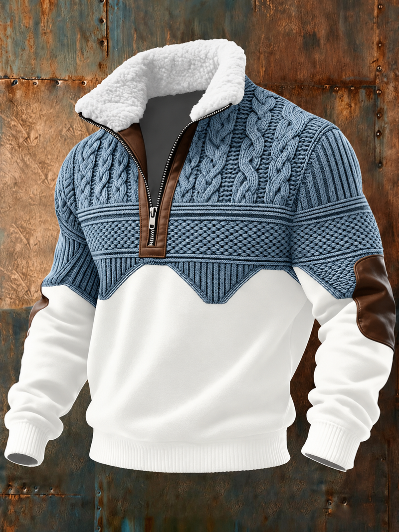 Matteo | Maglione da uomo con aspetto di maglieria