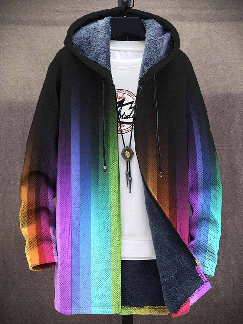 Tommaso | Cardigan con cappuccio artistico