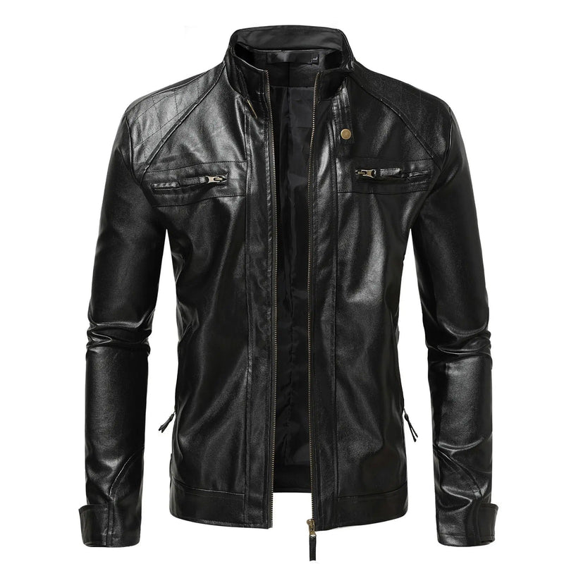 Loris | Giacca in Pelle Uomo Elegante
